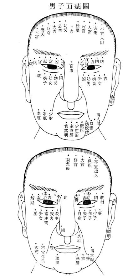 这样的人就像其藏于眉毛中的痣一样