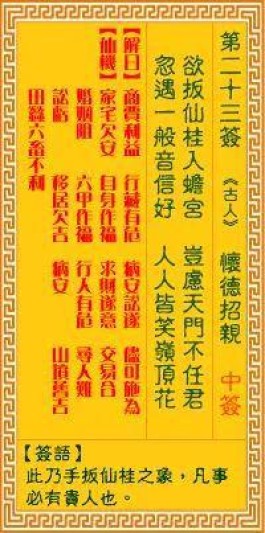 观音灵签100签解说婚姻(观音灵签100签解签 婚姻)