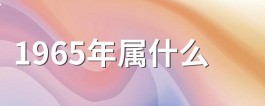 关于1965年4月初二的阳历的信息